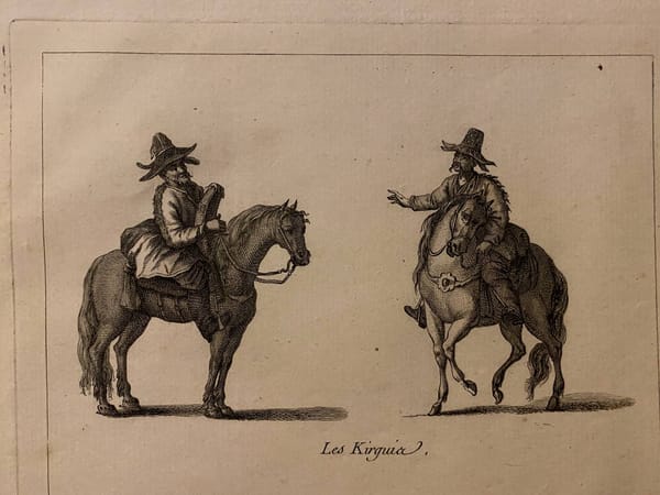 Киргизы из «Истории новой России» Луи Николая Леспинаса, 1790