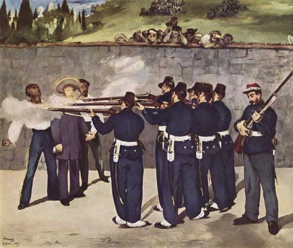 Мане «Расстрел императора Максимилиана», 1868