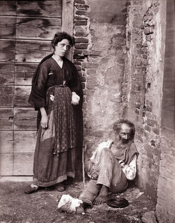 Нищие в Венеции, 1870