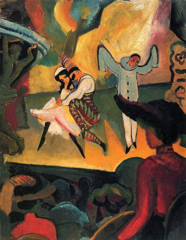 Август Макке Русский балет, 1912 год