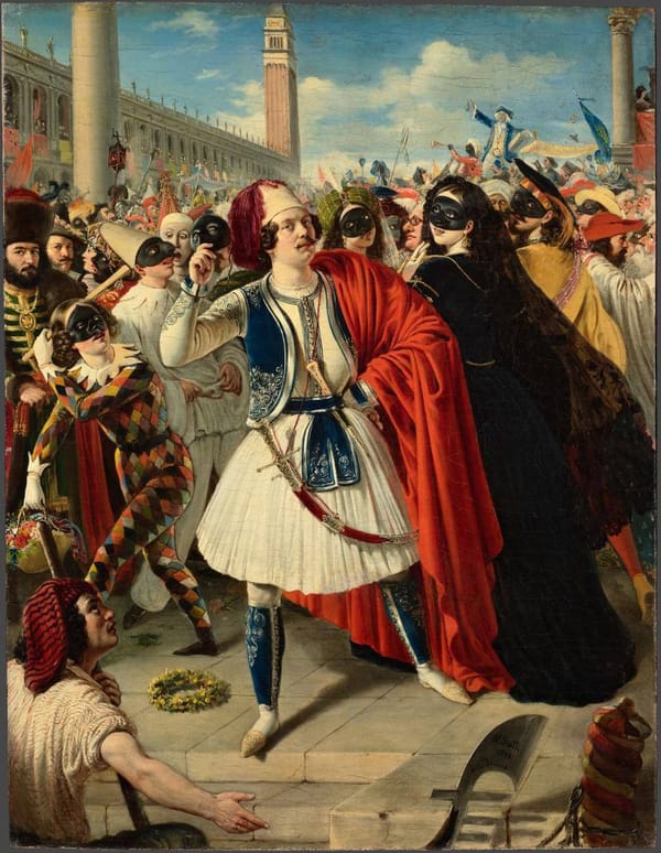 Скотти Михаил «На карнавале в Венеции», 1839
