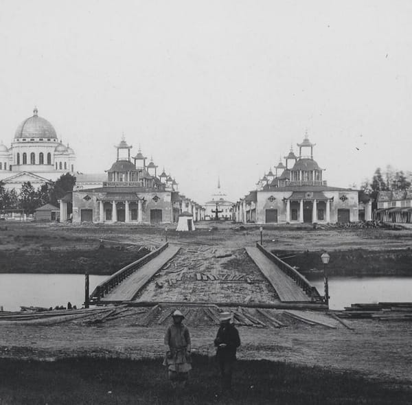 Китайские торговые ряды в Нижнем Новгороде, 1870-е
