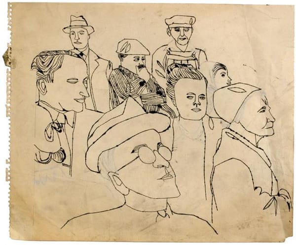 Рисунки Энди Уорхола 1950-х годов