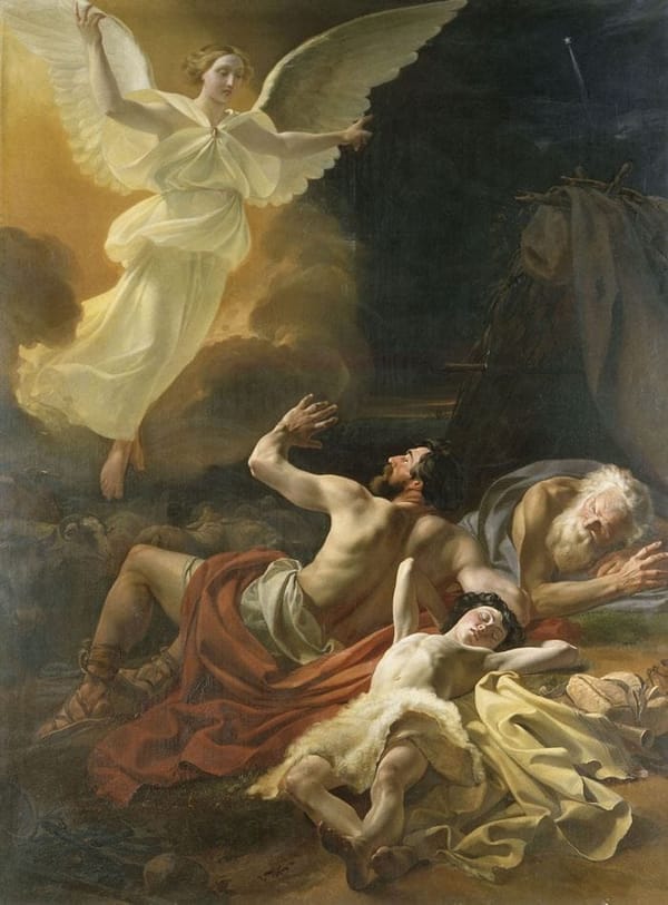За эту картину молодой художник Петр Степанович Петровский (1814-1842), ученик Карла Брюллова, в 1839 году получил первую большую золотую медаль Академии Художеств