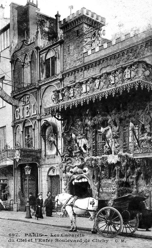 Адское кабаре (Cabaret de l’Enfer) в Париже, 1890-е
