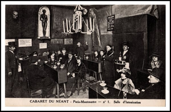 Cabaret du Néant, Париж, конец XIX в